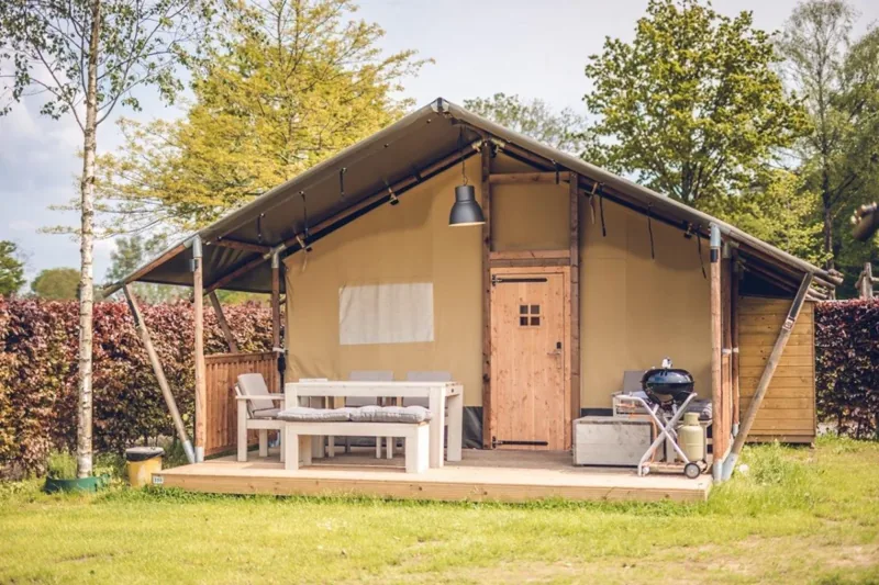Vakantiepark Ackersate: Safaritent 'Vos' | 2 - 5 pers. | Huisdier toegestaan