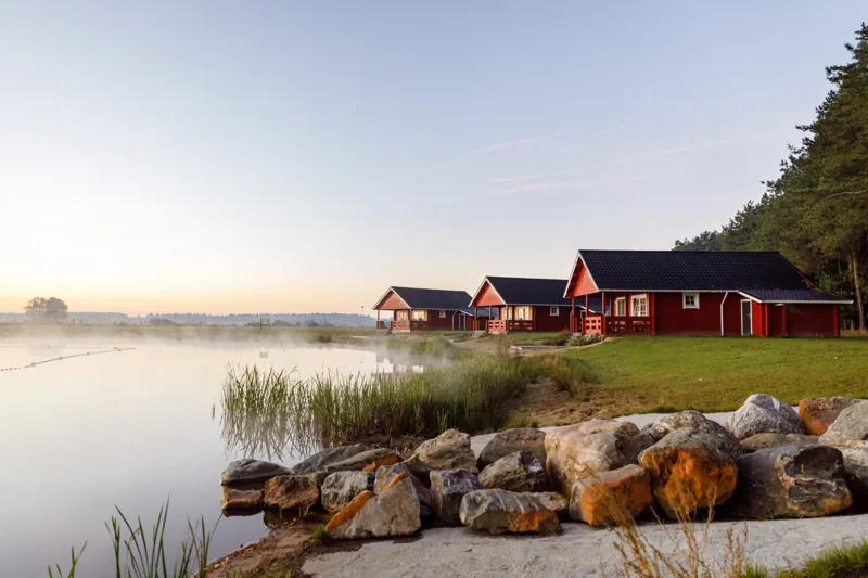 Foto uit het officiële partneraanbod van RCN Vakantieparken: Water lodge