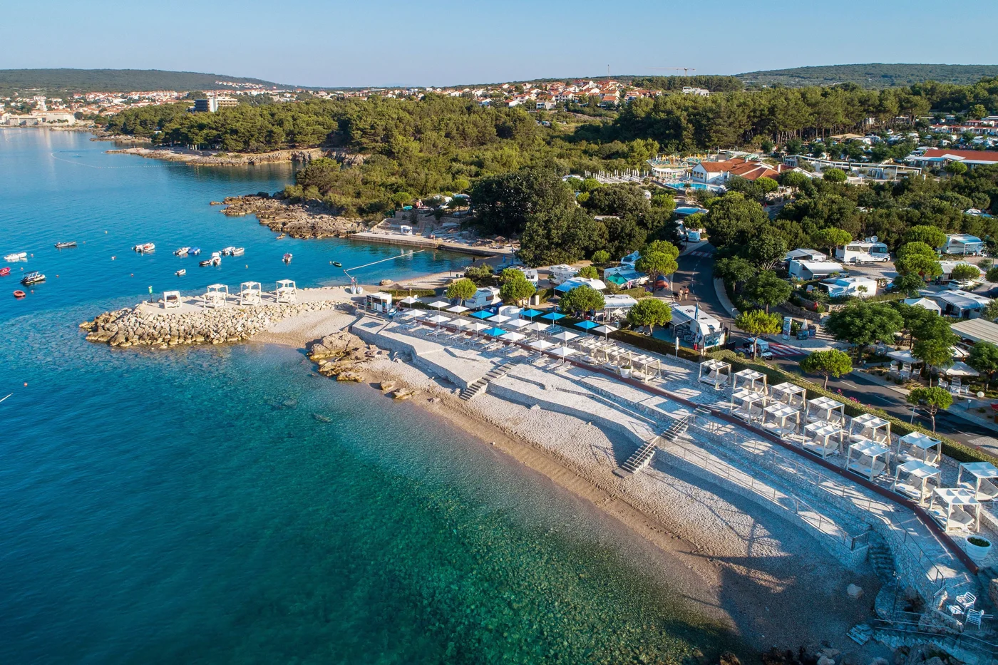 Valamar Camping Krk in Kroatië — via ACSI Eurocampings