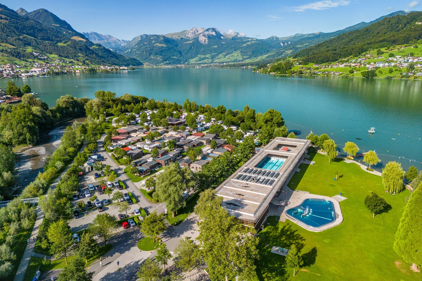 Camping Seefeld Park Sarnen in Zwitserland — via ACSI Eurocampings